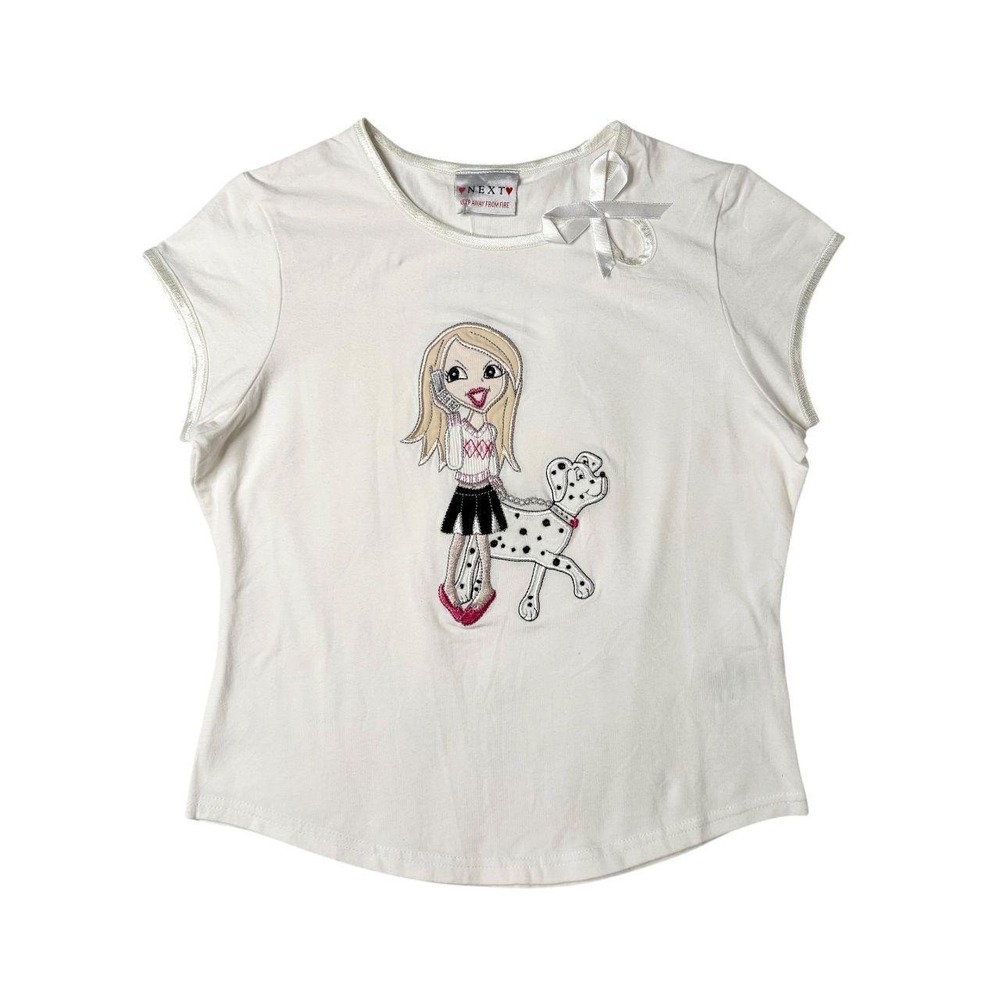 Next dalmation graphic baby tee